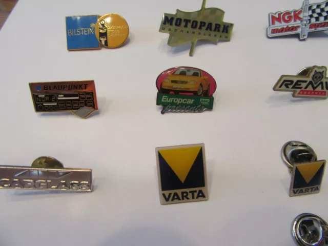 Rennsport Werbung Auto-Werbe-Pin Badges  Anstecker Pin`s selten Shop Auswahl rar 2