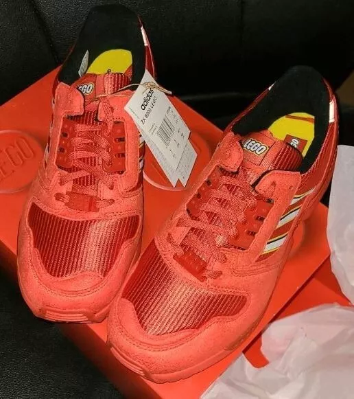 Adidas ZX8000 Lego rot Größe 42 Sneaker Schuh