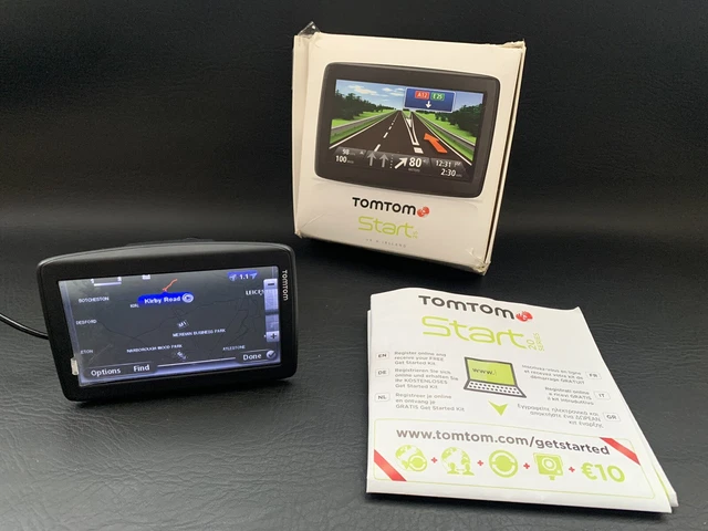 TomTom Start 25 M Regno Unito e Irlanda mappe a vita gratuite 5 pollici con schermo parlato