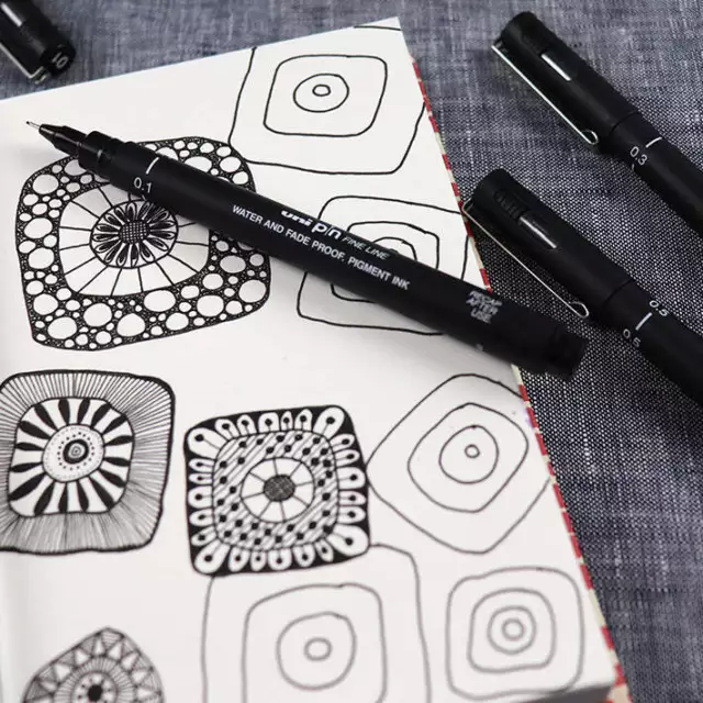 Uni Pin Fine Line Pen | Drawing Pens