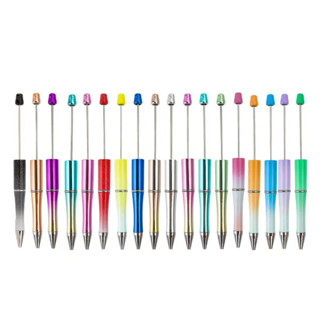 18 Stück kreativer Perlenstift, DIY-Kugelschreiber zum Zeichnen,