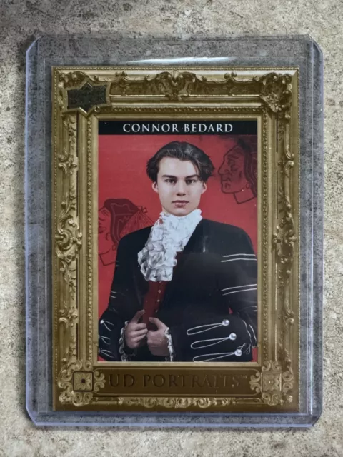 23-24 UD Upper Deck Series 2 Portraits #P60 CONNOR BEDARD