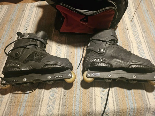 AGGRESSIVE INLINE SKATES Rollerblade TRS DT5 wheels 55mm  display picture 3