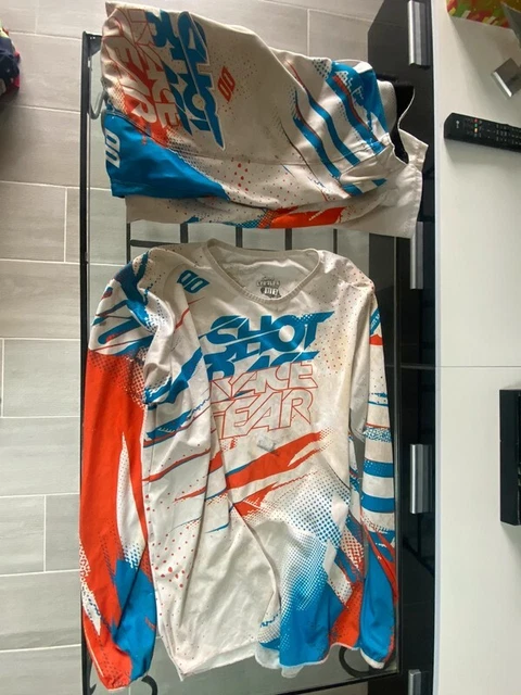 32 SHOT mx cross motocross pants jersey completo ragazzo tuta motocross (48)