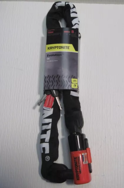 Kryptonite 1090 Chain Lock Evolution Series 4 8/10 Security Rating