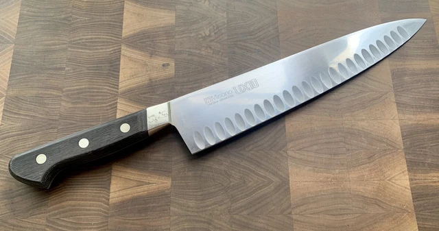 Misono UX10 Gyuto 270mm Swedish Stainless Dimples(Salmon) Japanese Chef Knife Misono UX10 Gyuto 270mm Swedish Stainless Dimples(Salmon) Japanese Chef Knife
