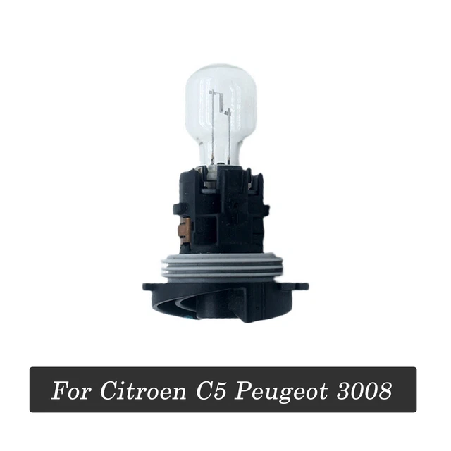 FOR CITROEN C5 Peugeot 3008 Front Daytime Running Light Bulb With Seat