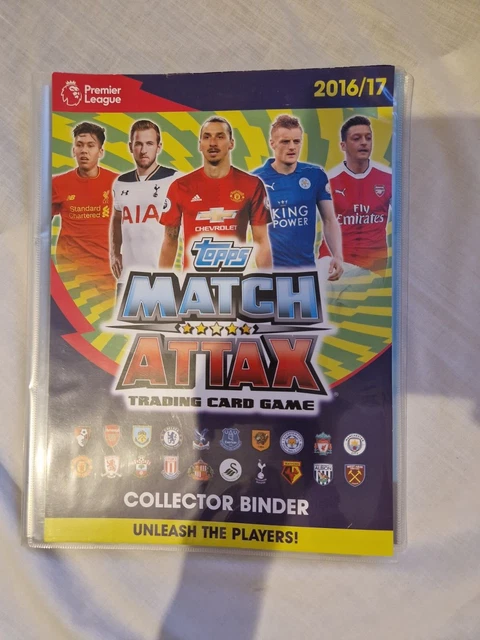 Carte Collezionabili Calcio Topps Match Attax 2016/17 Raccoglitore + Carte Calcio