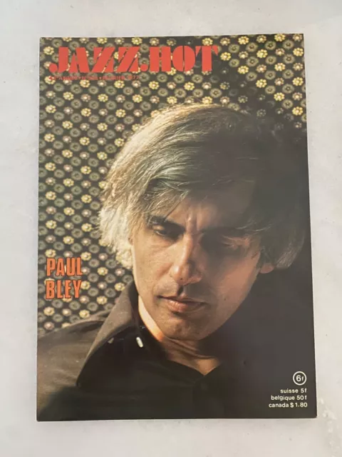 Magazine JAZZ HOT N°334 de 1977 PAUL BLEY