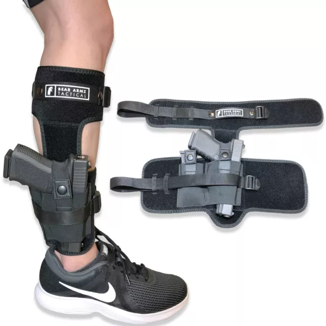 Ankle Holster for Concealed Carry | NEW 2021 Design | BUG Gun | Fits All Brands