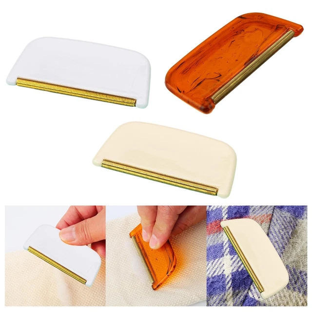 Peigne Anti-bouloches Pour Laine Et Cachemire – Brosse à Vêtements En Bois De Hêtre Et Laiton, Pour Pulls, écharpes, Manteaux
