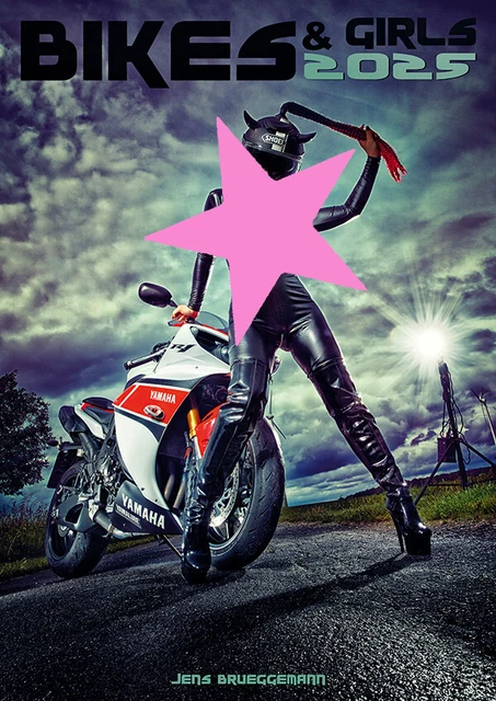 BIKES & GIRLS 2025 Erotik Werkstatt Kalender DinA3 groß 14 Blatt NEU