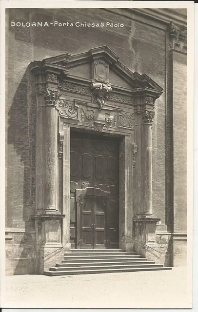 Bologna -Porta Chiesa S.paolo-Fotocartolina Vettori (Bo)-Fp