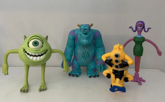 Disney Pixar Monsters Inc MIKE WAZOWSKI Talking Sully Celia Vintage Figures