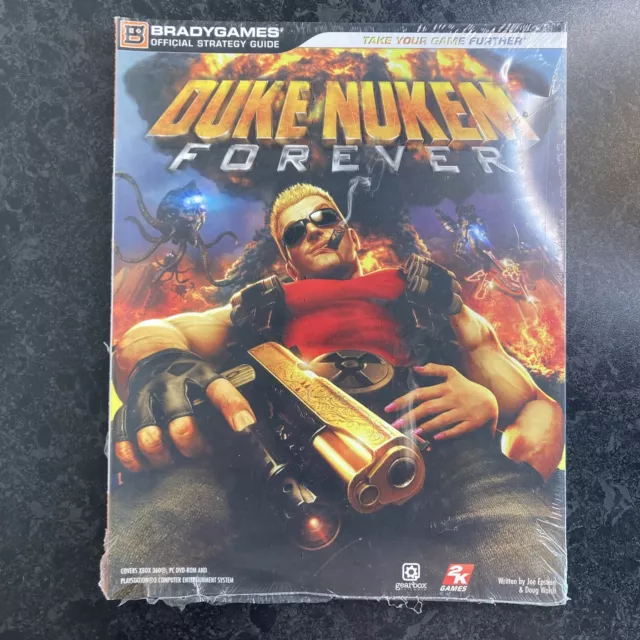 DUKE NUKEM FOREVER Official Strategy Guide Ps3 Xbox 360 PC New! Read Please!💥