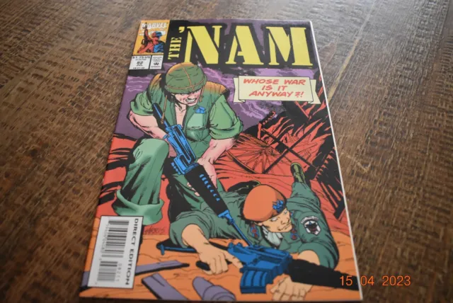 Nam #82, Marvel comic, 1993, Wayne VanSant art, vf-