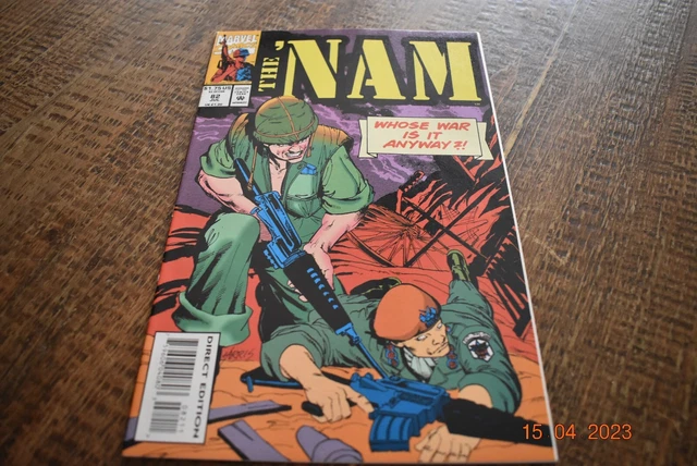 Nam #82, Marvel comic, 1993, Wayne VanSant art, vf-