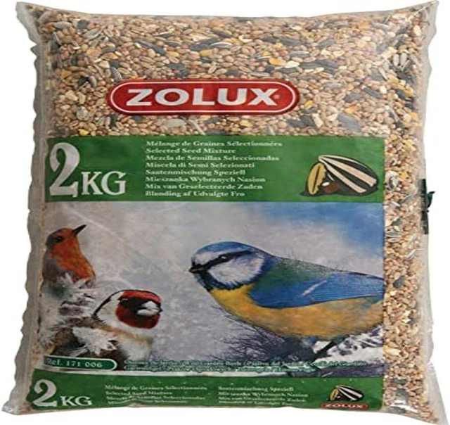 Zolux Mélange De Graines Pour Oiseaux De La Nature Sac De 2 Kg