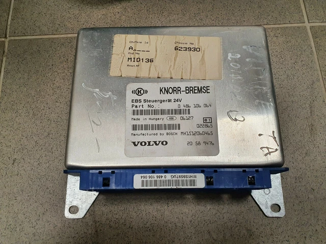 VOLVO trucks FH FM EBS Control unit 20589476 0486106064 MH1S12060465 MID136