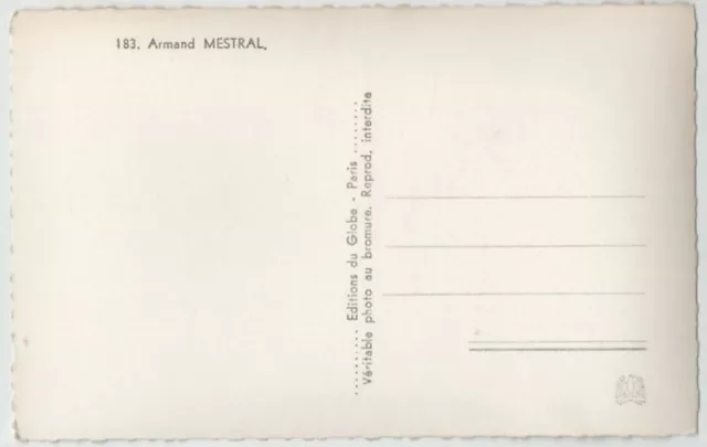 CPSM by Armand MESTRAL * Studio Harcourt * Armand Serge Zelikson 2