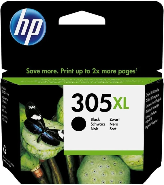 HP 305 XL Nero Cartuccia Originale HP Colore Black  3YM62AE