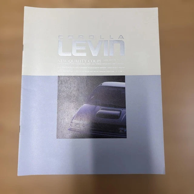 TOYOTA COROLLA LEVIN Original Catalog $54.90 - PicClick CA