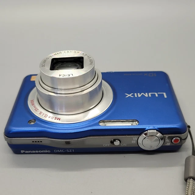 Panasonic Lumix DMC-SZ1 16,1 megapixel fotocamera digitale compatta testata blu 13