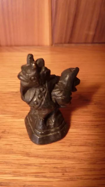 Vintage Burmese Solid Bronze Opium Scale Weight - Set Hintha Bird Figurine-5Pcs