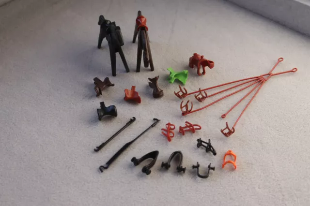 Playmobil Trensen Sättel Pferde gebraucht