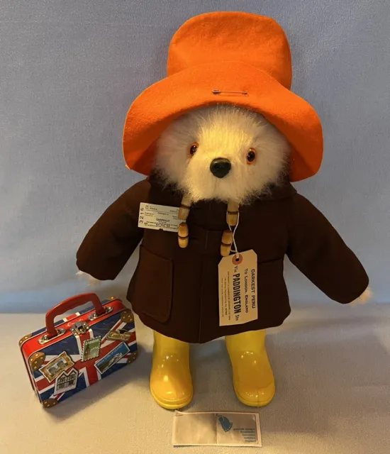 Freshly Cleaned ~ Gabrielle Designs Paddington Bear With PB Boots ~No Moth Holes