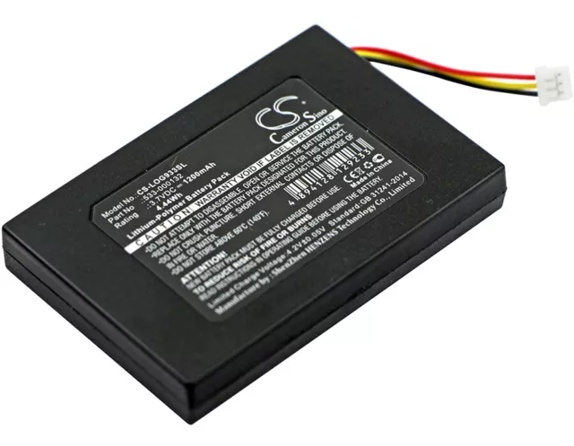 3.7V Battery for Logitech G533 1200mAh Premium Cell NEW