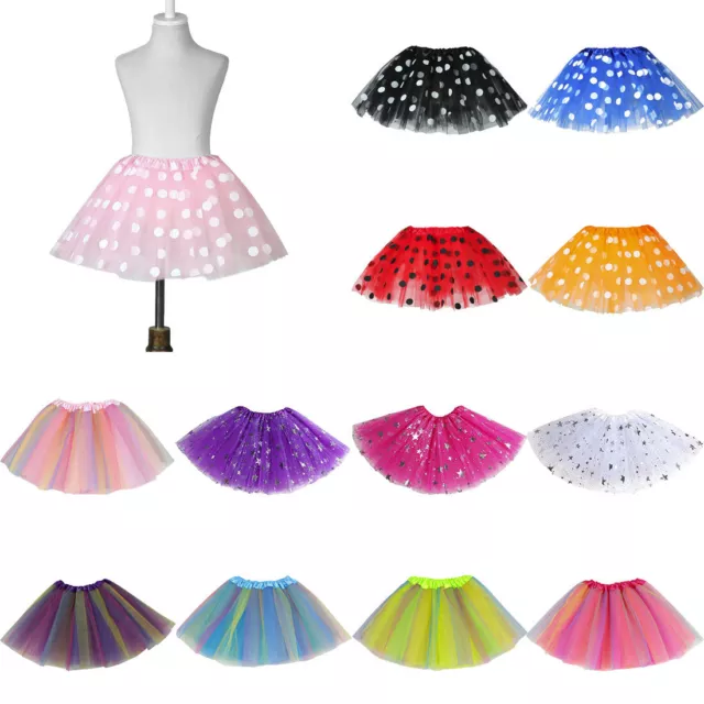 Toddler Kids Girls Fashion Tulle Sequin Princess Tutu Skirt Outfits Costume 2020