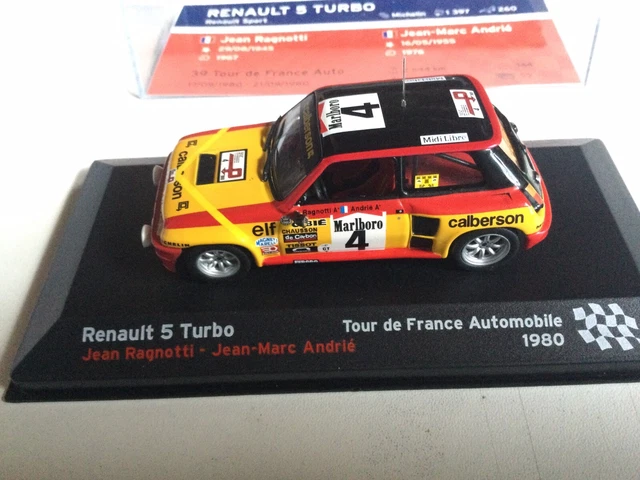 1/43 Renault 5 R5 Maxi Turbo #3 Tour de Corse 1985