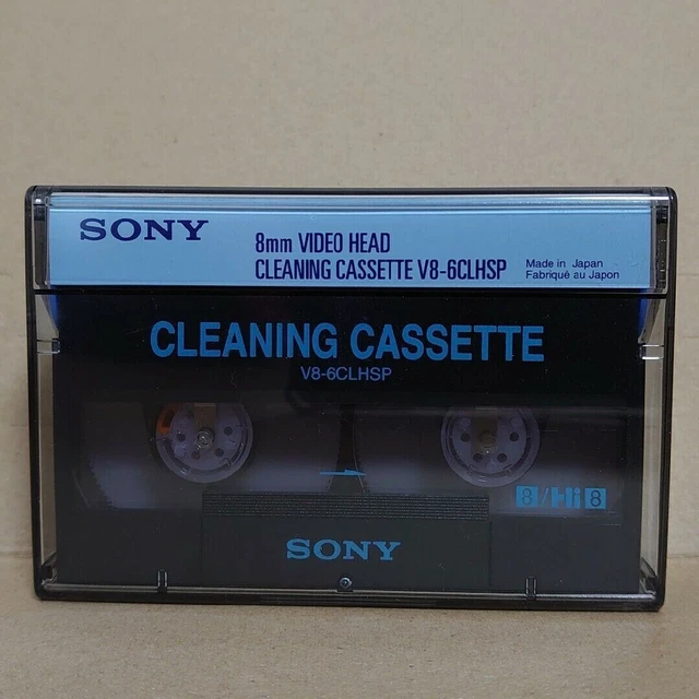 SONY V86CLHSP 8MM Hi8 nettoyeur de tête cassette de nettoyage pas à