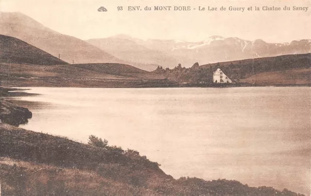 Environs de MONT-DORE -  le Lac de Guery et la Chaîne du Sancy