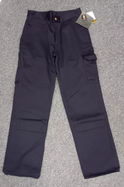 MASCOT ALBANY ORIGINAL NAVY TROUSERS  32.5 Waist 32 Leg -  NEW