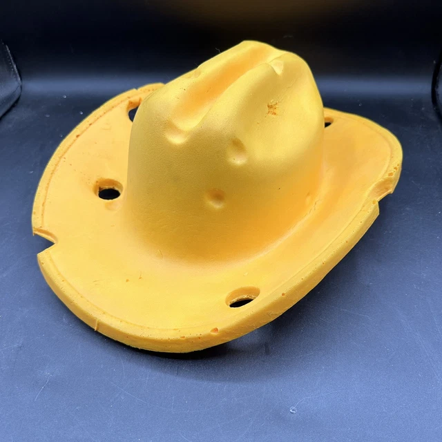 GREEN BAY PACKERS Cheesehead Cowboy Hat Foamation Vtg Souvenir Football