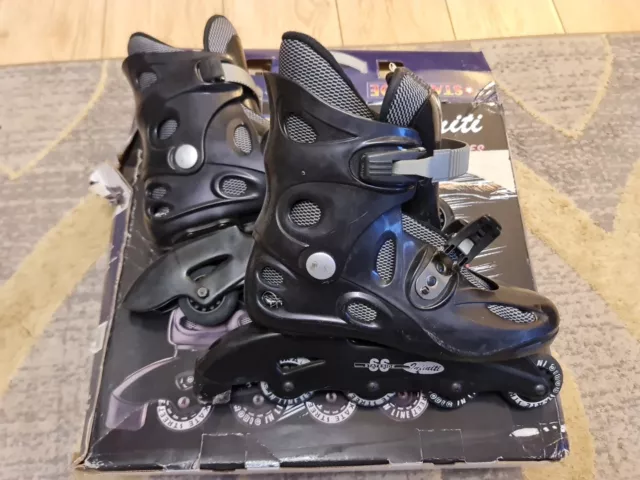 Stateside Inline Roller Skates Rollerblades Black Size 6  Inliners