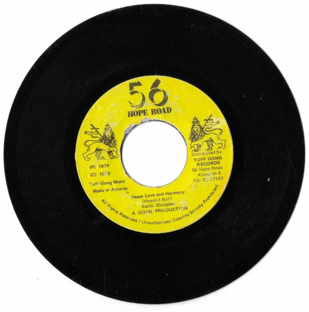 EARTH DISCIPLES – Peace Love And Harmony, 56 HOPE ROAD 7