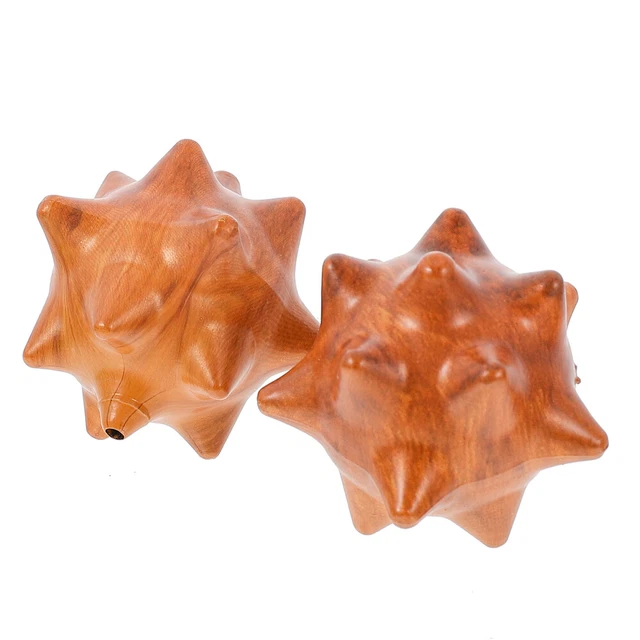 2 piezas pelotas de entrenamiento de plástico para mano fitness masaje durable pelotas de entrenamiento