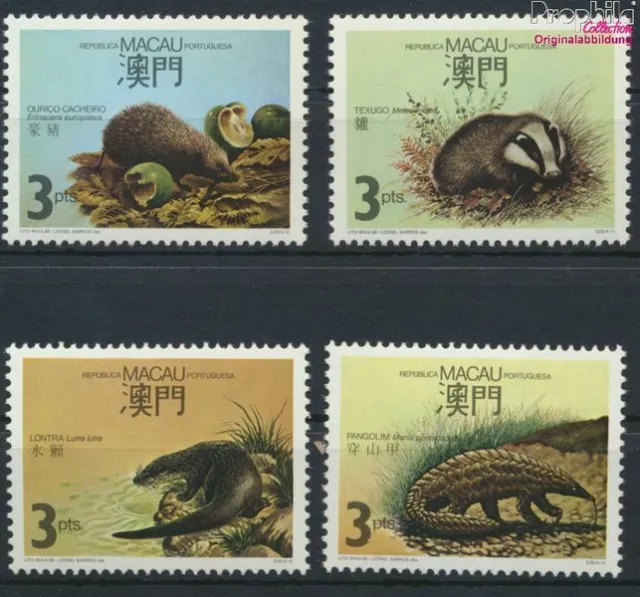 Briefmarken Macau 1988 Mi 589-592 (kompl.Ausg.) postfrisch Natur(9445527