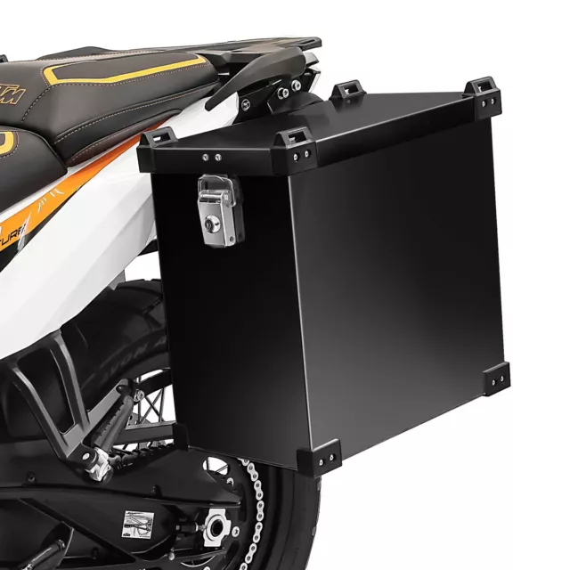 Alukoffer für Husqvarna Norden 901 Seitenkoffer Namib 35L schwarz