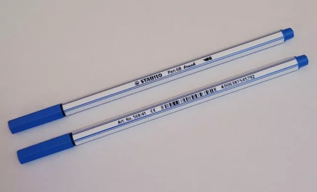 Premium felt-tip pen STABILO Pen 68 brush - desk set of 20