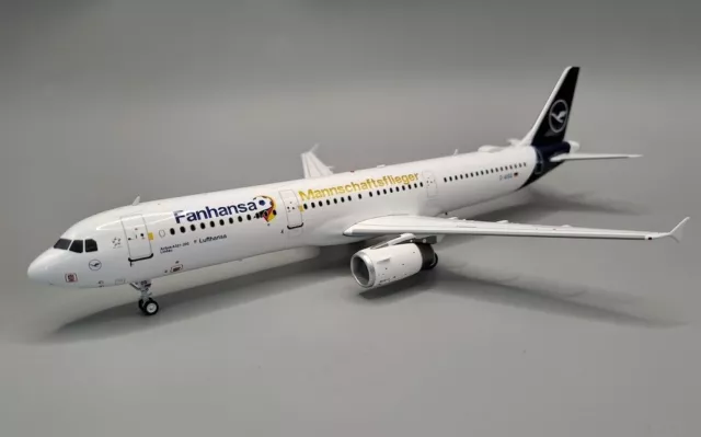 A321 Lufthansa "Fanhansa Mannschaftslieger" Reg : D-Aisq - JFOX JFA321024 1/200