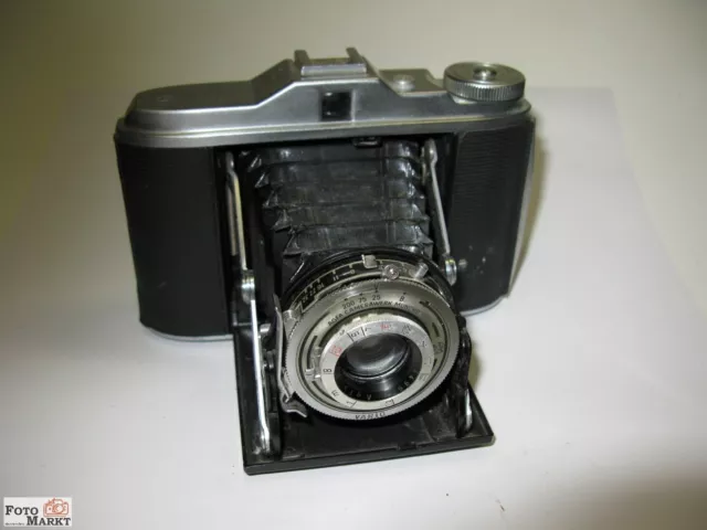 Agfa Isolette V Lente Agnar 1:4,5/85 MM 6x6 Formato Medio Cámara Plegable