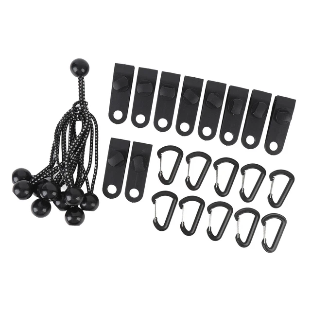 TARP CLIPS SET Tente Clips Set 10 Set Windproof Pour La Randonnée EUR ...