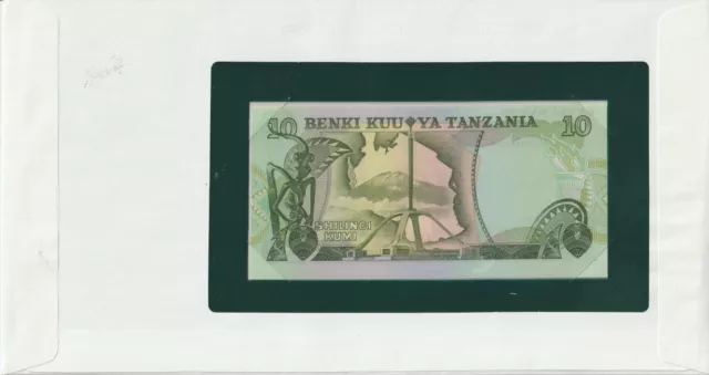 Tansania 10 Shillings Banknote Serie Banknotes of all Nations 2