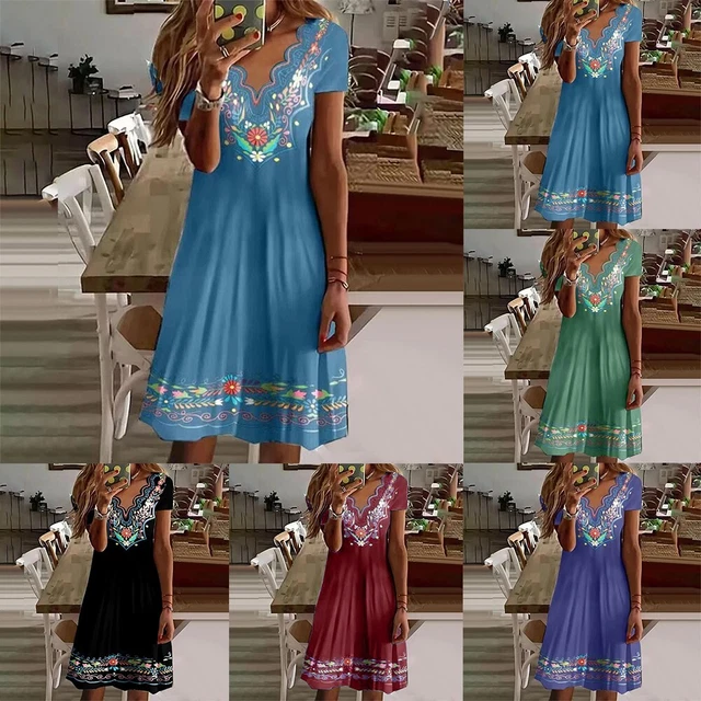 Tenue 2 Pièces Pour Femme - Motif Floral - Crop Top Et Volants