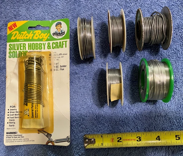6 - Spools Small Diameter Electronic Solder
