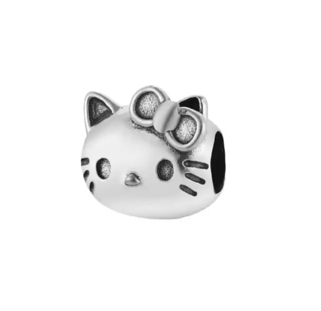 Sterling Silver Hello Kitty 925 Sanrio Charm